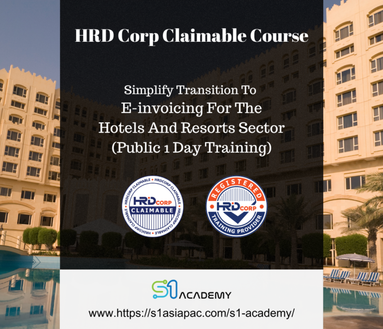 Simplifying Transition to E-invoicing for Hotels And Resorts Sector (Public 1 day training)